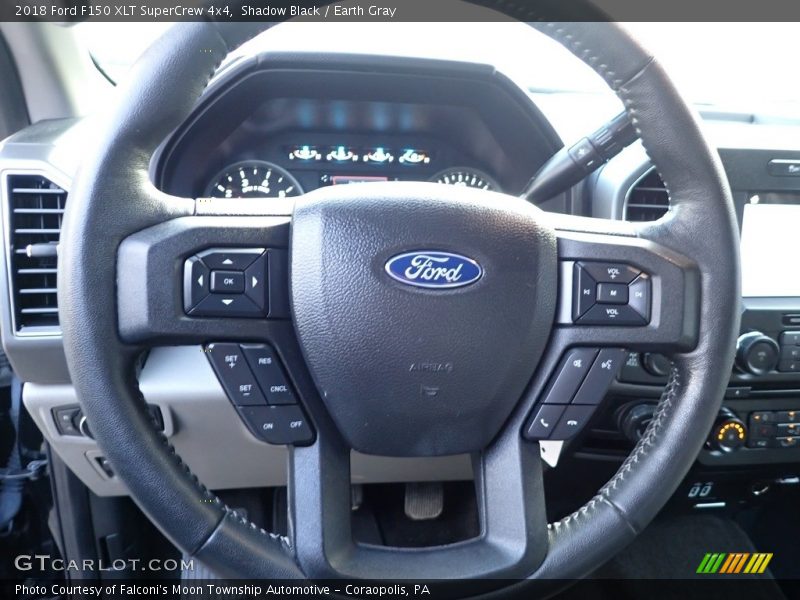 Shadow Black / Earth Gray 2018 Ford F150 XLT SuperCrew 4x4