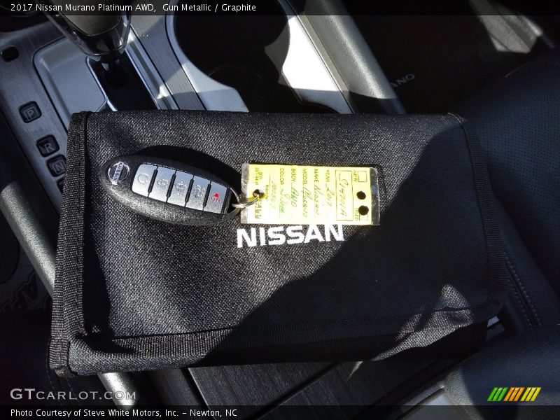 Gun Metallic / Graphite 2017 Nissan Murano Platinum AWD
