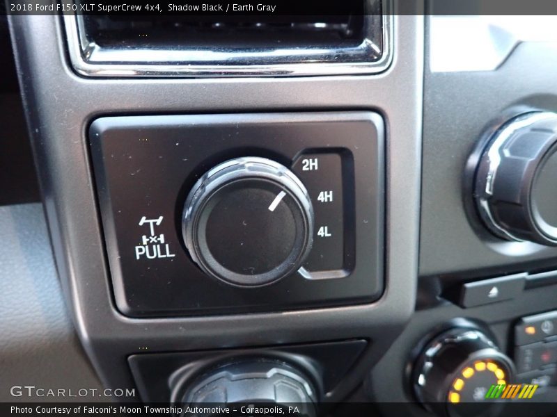 Shadow Black / Earth Gray 2018 Ford F150 XLT SuperCrew 4x4