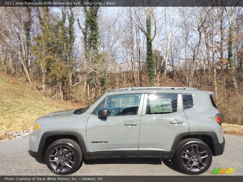 Sting-Gray / Black 2021 Jeep Renegade 80th Annivesary 4x4