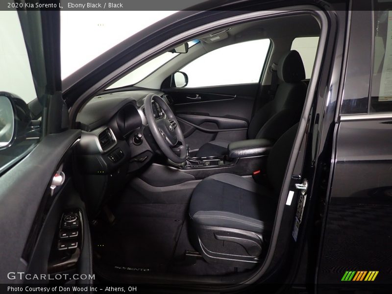 Ebony Black / Black 2020 Kia Sorento L