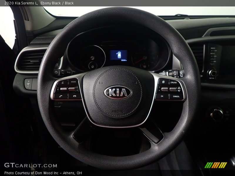 Ebony Black / Black 2020 Kia Sorento L