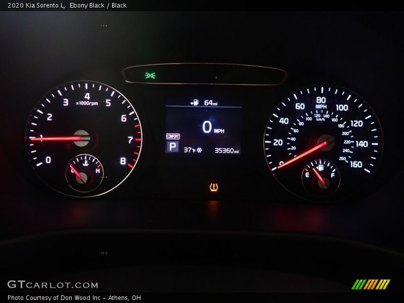 Ebony Black / Black 2020 Kia Sorento L