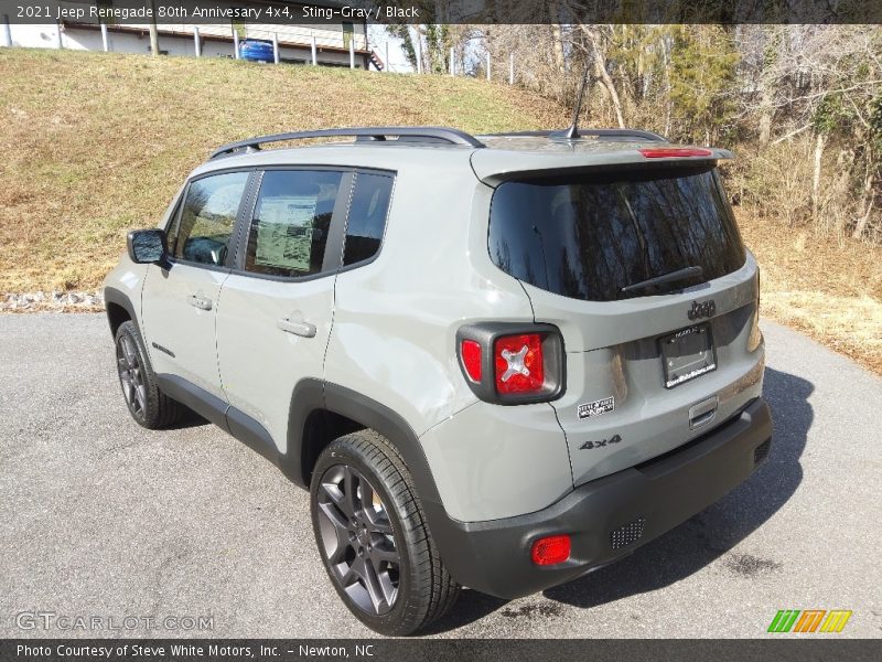 Sting-Gray / Black 2021 Jeep Renegade 80th Annivesary 4x4