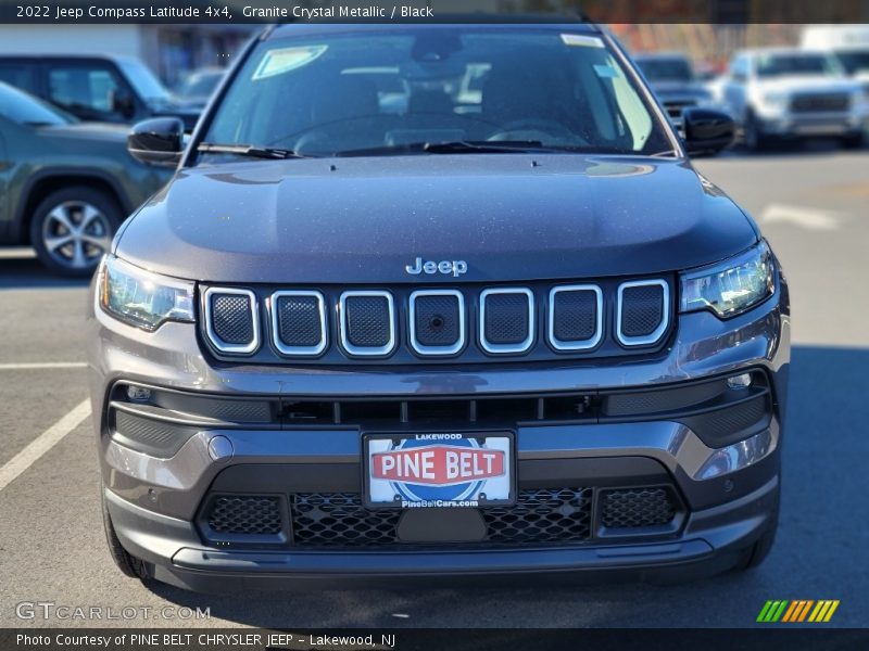 Granite Crystal Metallic / Black 2022 Jeep Compass Latitude 4x4