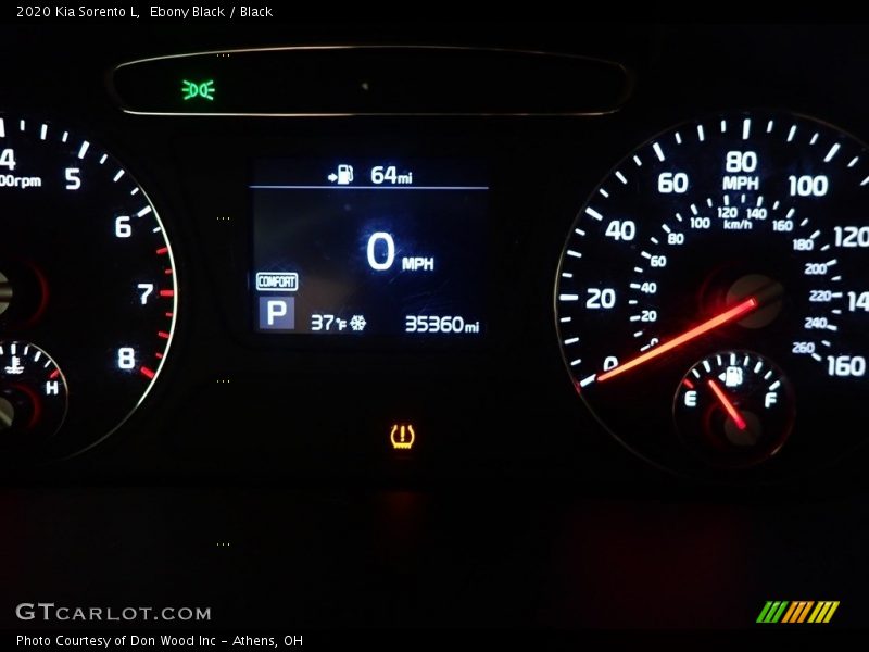 Ebony Black / Black 2020 Kia Sorento L