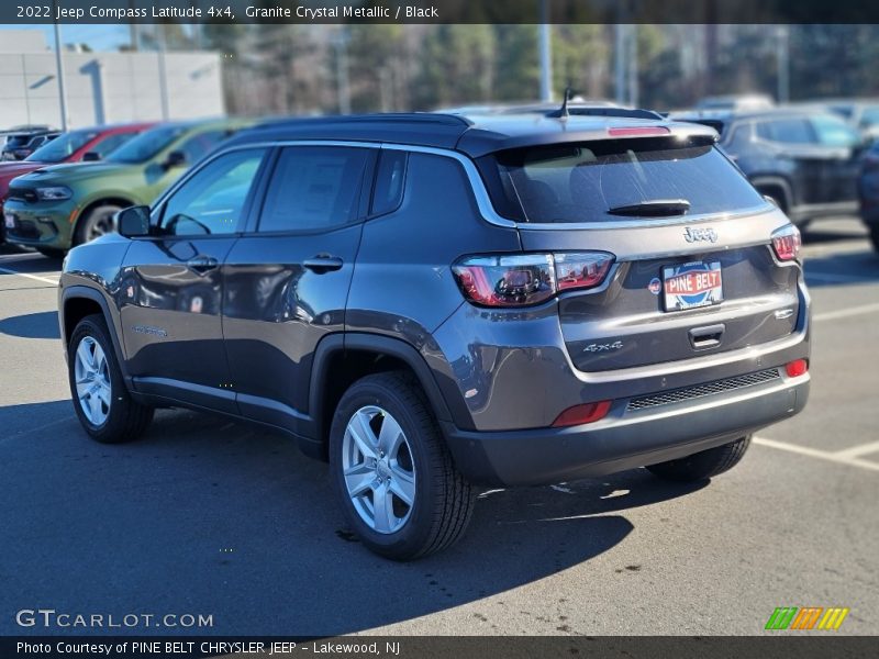 Granite Crystal Metallic / Black 2022 Jeep Compass Latitude 4x4