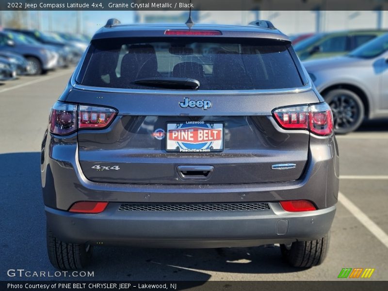 Granite Crystal Metallic / Black 2022 Jeep Compass Latitude 4x4
