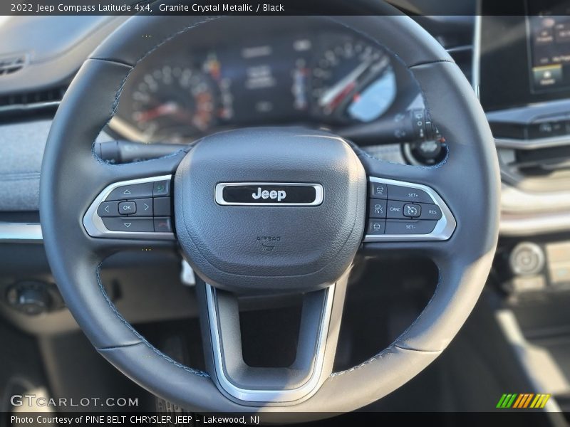 Granite Crystal Metallic / Black 2022 Jeep Compass Latitude 4x4