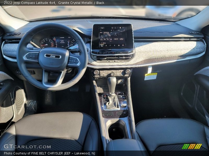 Granite Crystal Metallic / Black 2022 Jeep Compass Latitude 4x4