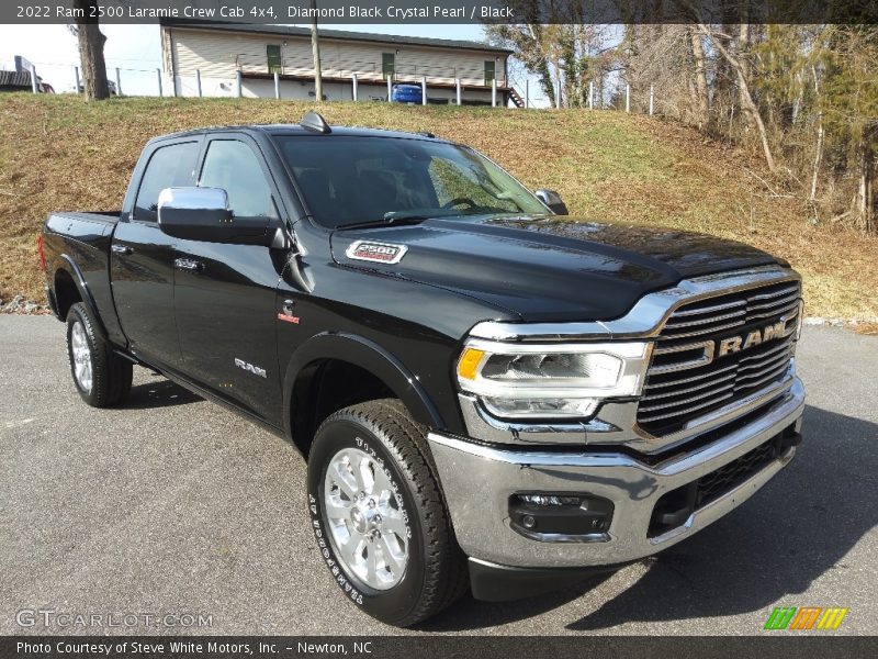 Diamond Black Crystal Pearl / Black 2022 Ram 2500 Laramie Crew Cab 4x4
