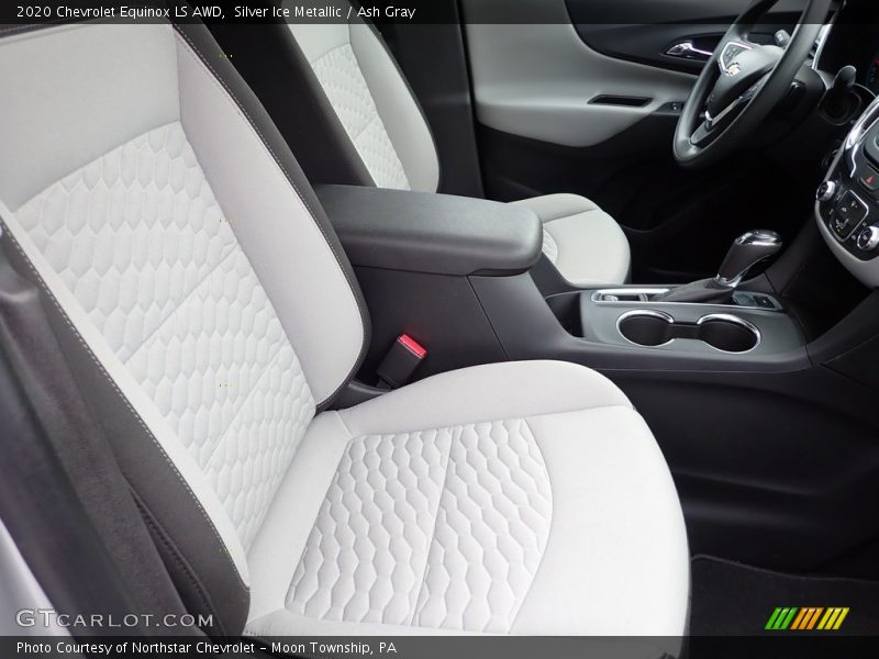 Silver Ice Metallic / Ash Gray 2020 Chevrolet Equinox LS AWD