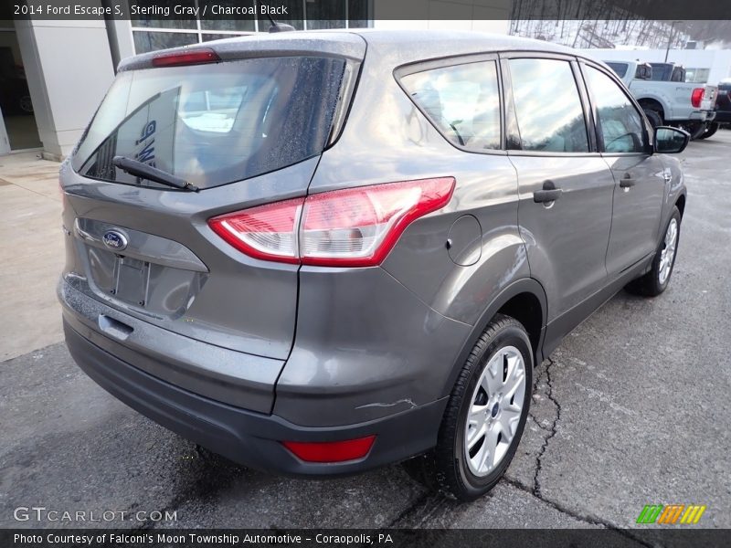 Sterling Gray / Charcoal Black 2014 Ford Escape S