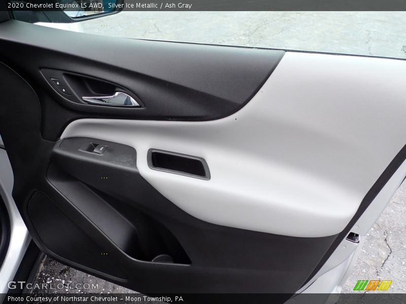Silver Ice Metallic / Ash Gray 2020 Chevrolet Equinox LS AWD