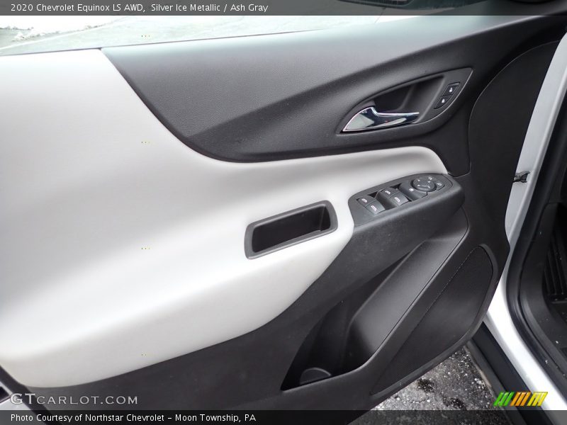 Silver Ice Metallic / Ash Gray 2020 Chevrolet Equinox LS AWD