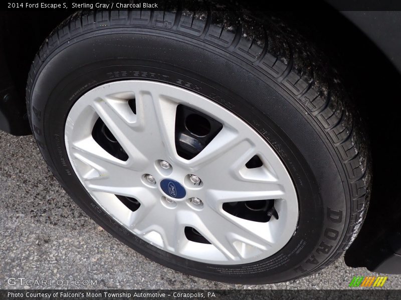 Sterling Gray / Charcoal Black 2014 Ford Escape S