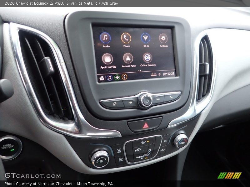 Silver Ice Metallic / Ash Gray 2020 Chevrolet Equinox LS AWD