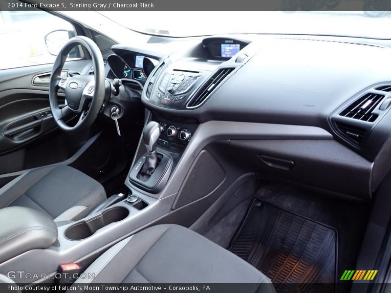 Sterling Gray / Charcoal Black 2014 Ford Escape S