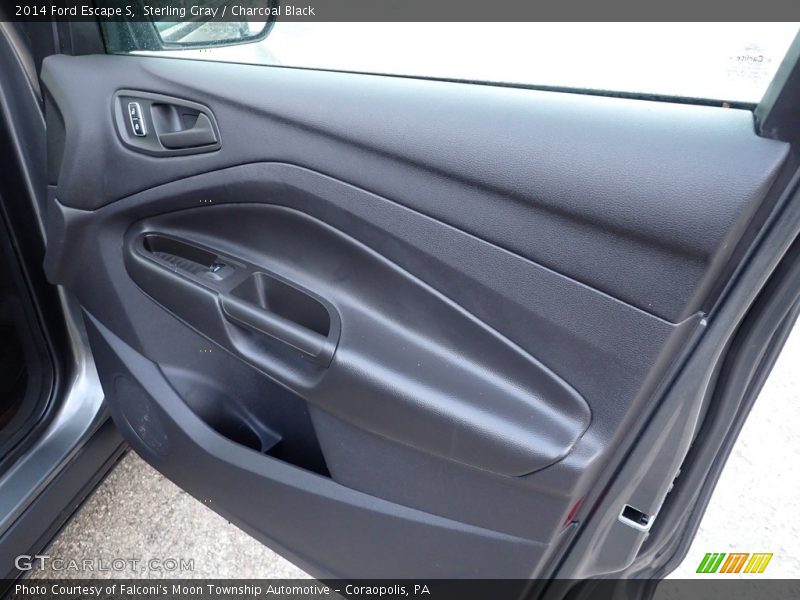 Sterling Gray / Charcoal Black 2014 Ford Escape S