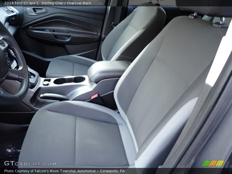 Sterling Gray / Charcoal Black 2014 Ford Escape S