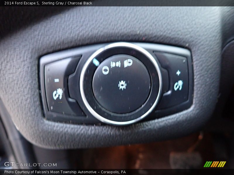Sterling Gray / Charcoal Black 2014 Ford Escape S