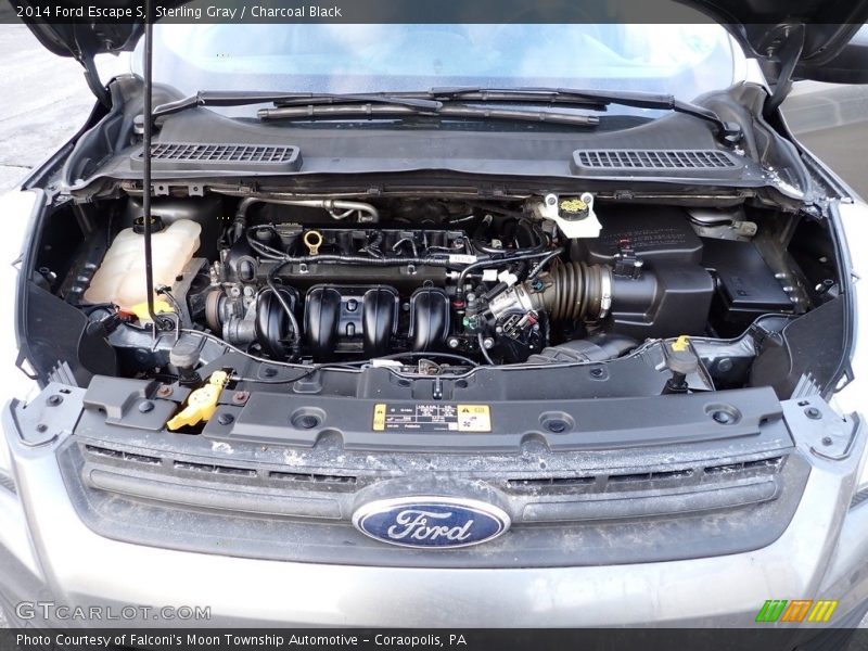 Sterling Gray / Charcoal Black 2014 Ford Escape S