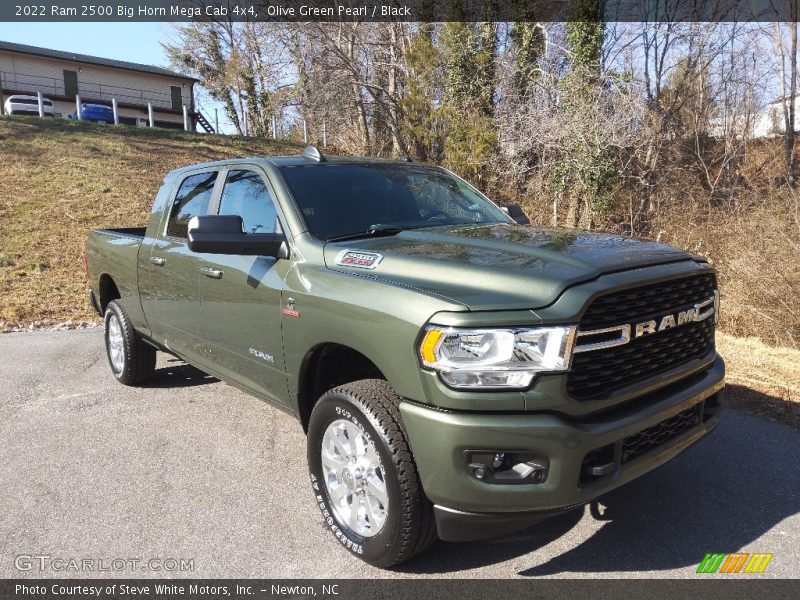 Front 3/4 View of 2022 2500 Big Horn Mega Cab 4x4