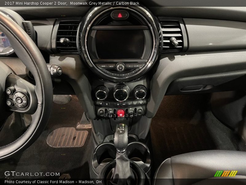 Moonwalk Grey Metallic / Carbon Black 2017 Mini Hardtop Cooper 2 Door