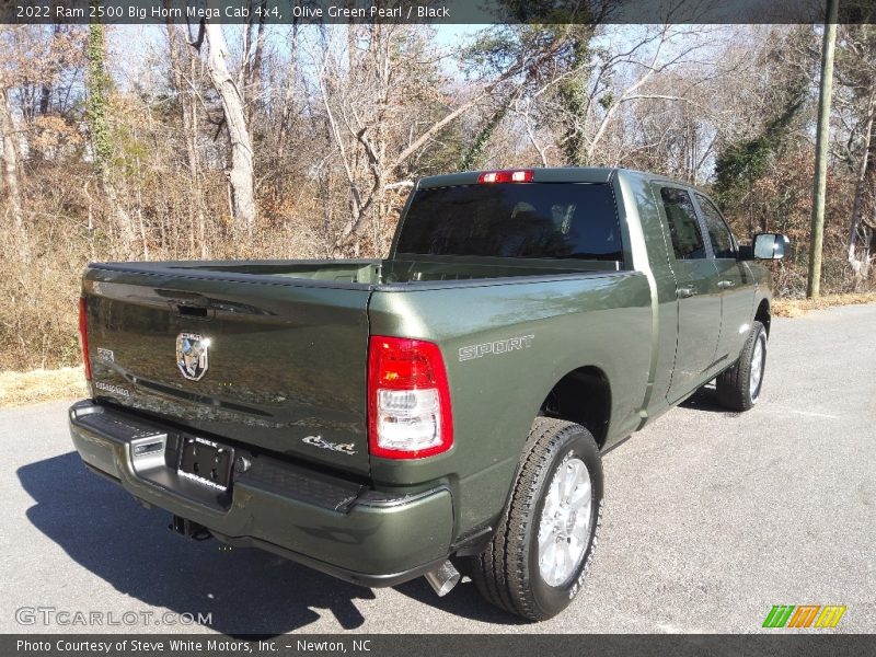 Olive Green Pearl / Black 2022 Ram 2500 Big Horn Mega Cab 4x4