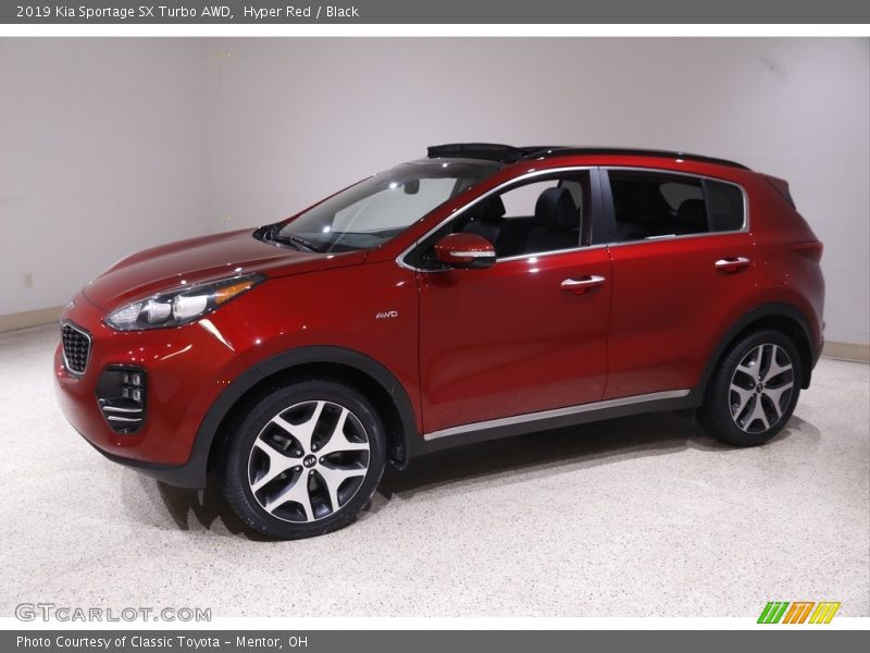  2019 Sportage SX Turbo AWD Hyper Red