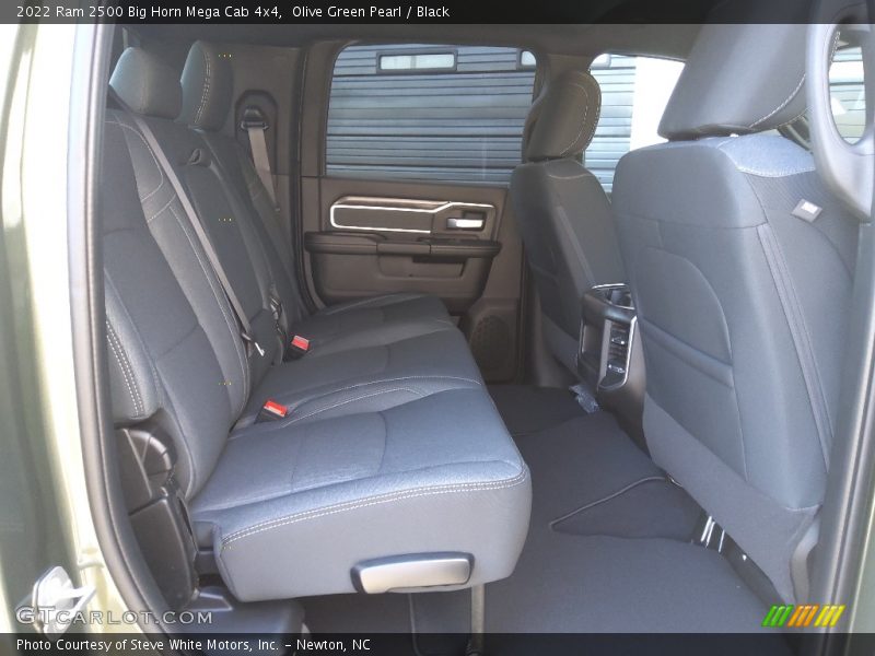 Rear Seat of 2022 2500 Big Horn Mega Cab 4x4