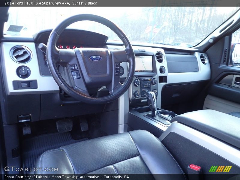 Sunset / Black 2014 Ford F150 FX4 SuperCrew 4x4