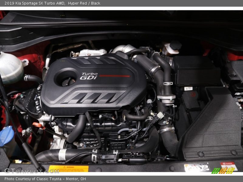  2019 Sportage SX Turbo AWD Engine - 2.0 Liter GDI Turbocharged DOHC 16-Valve CVVT 4 Cylinder