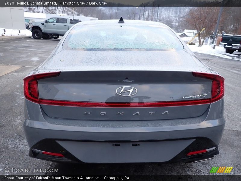 Hampton Gray / Dark Gray 2020 Hyundai Sonata Limited
