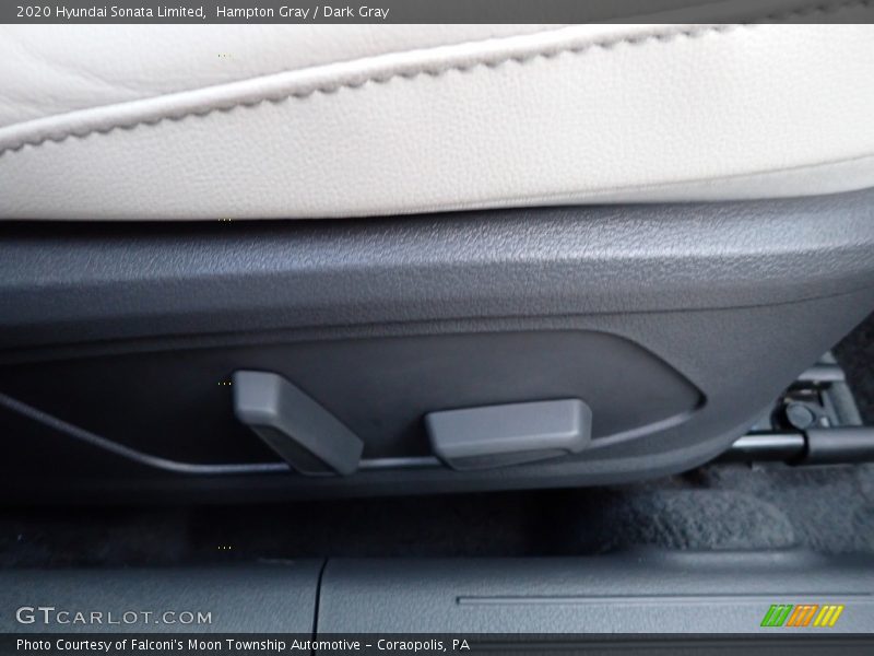 Hampton Gray / Dark Gray 2020 Hyundai Sonata Limited