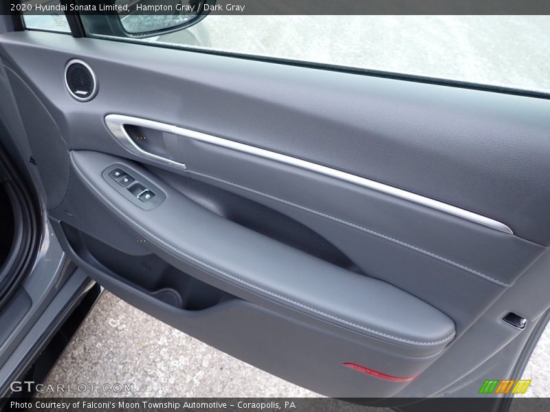 Hampton Gray / Dark Gray 2020 Hyundai Sonata Limited