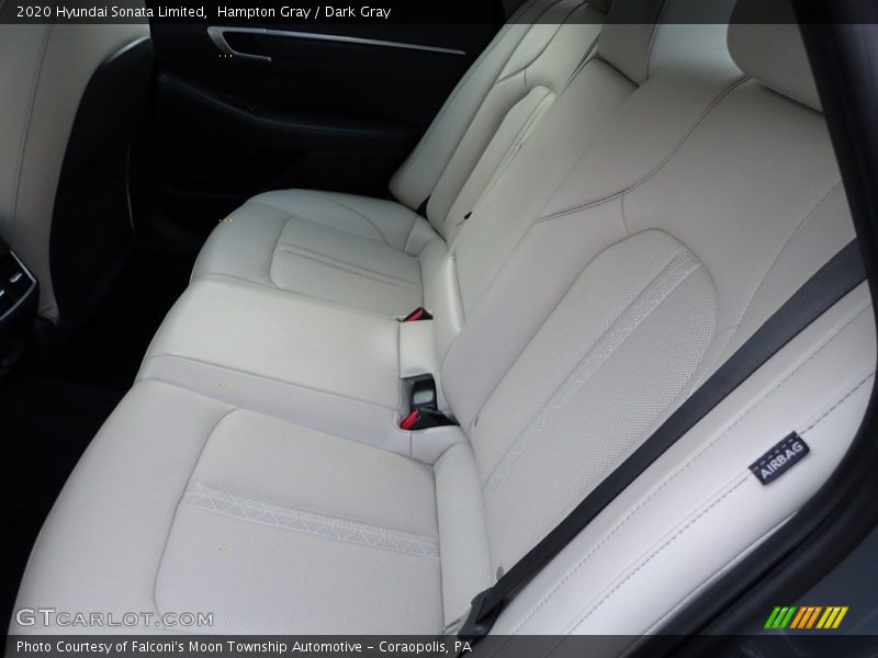 Hampton Gray / Dark Gray 2020 Hyundai Sonata Limited