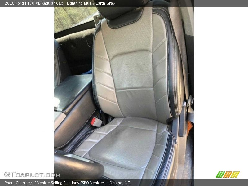 Lightning Blue / Earth Gray 2018 Ford F150 XL Regular Cab