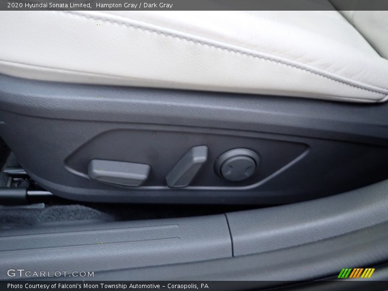 Hampton Gray / Dark Gray 2020 Hyundai Sonata Limited