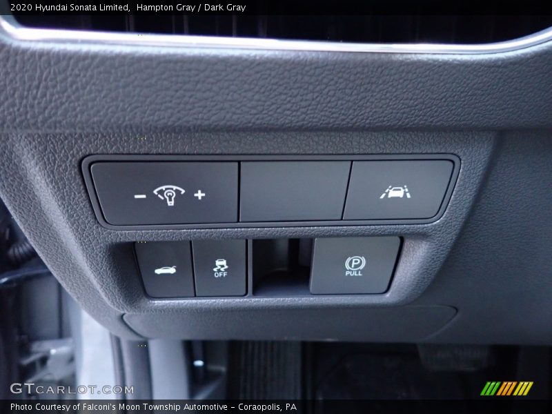 Hampton Gray / Dark Gray 2020 Hyundai Sonata Limited