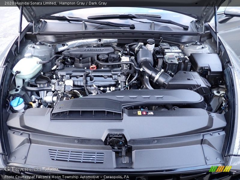 Hampton Gray / Dark Gray 2020 Hyundai Sonata Limited