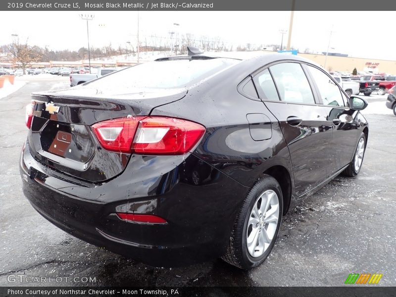 Mosaic Black Metallic / Jet Black/­Galvanized 2019 Chevrolet Cruze LS