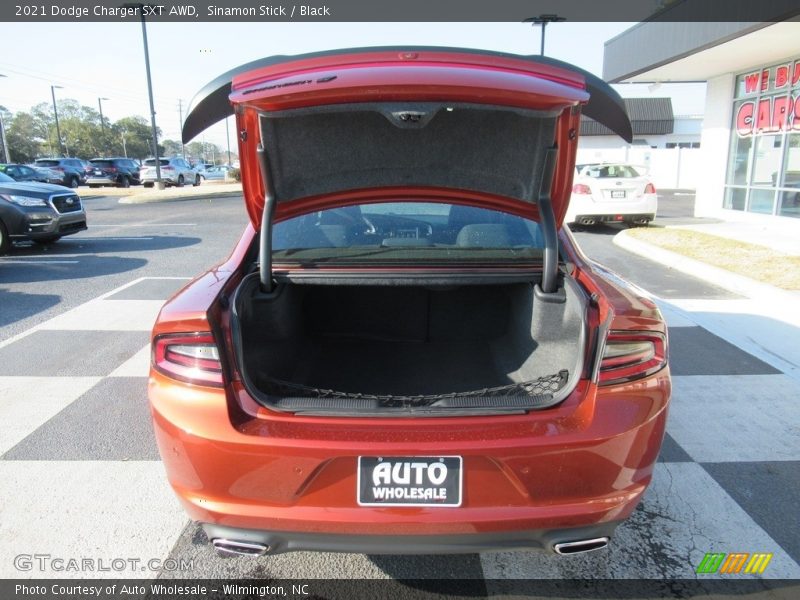 Sinamon Stick / Black 2021 Dodge Charger SXT AWD