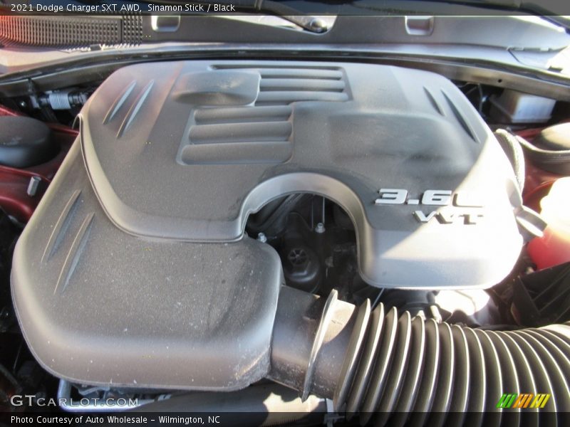 Sinamon Stick / Black 2021 Dodge Charger SXT AWD