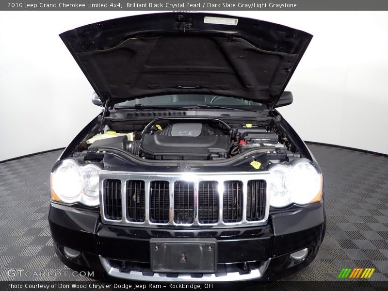 Brilliant Black Crystal Pearl / Dark Slate Gray/Light Graystone 2010 Jeep Grand Cherokee Limited 4x4