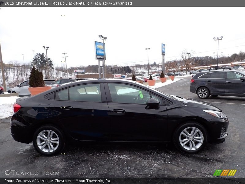 Mosaic Black Metallic / Jet Black/­Galvanized 2019 Chevrolet Cruze LS