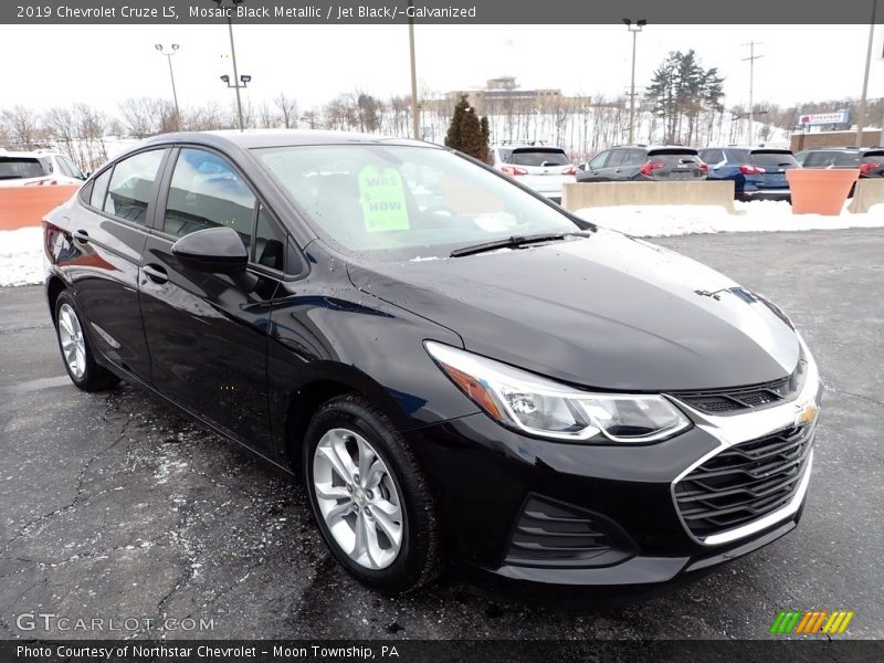 Mosaic Black Metallic / Jet Black/­Galvanized 2019 Chevrolet Cruze LS