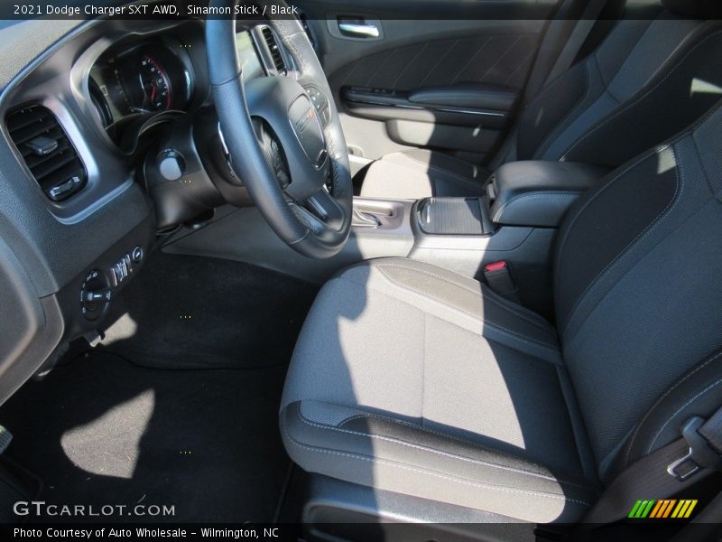Sinamon Stick / Black 2021 Dodge Charger SXT AWD