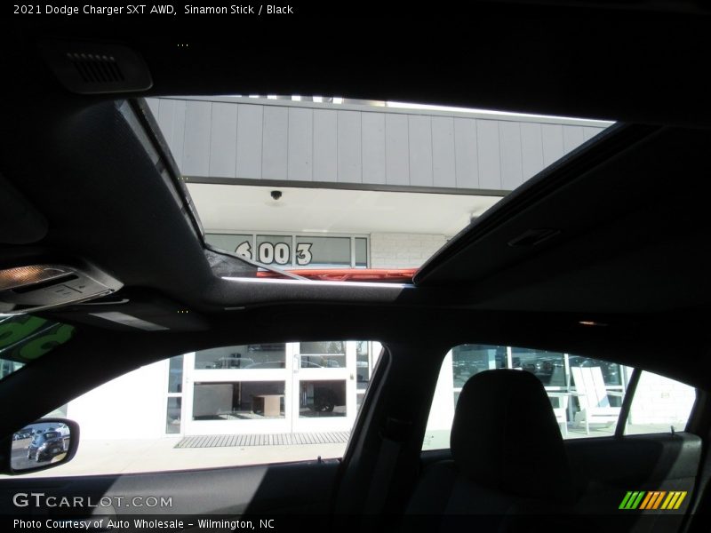 Sinamon Stick / Black 2021 Dodge Charger SXT AWD