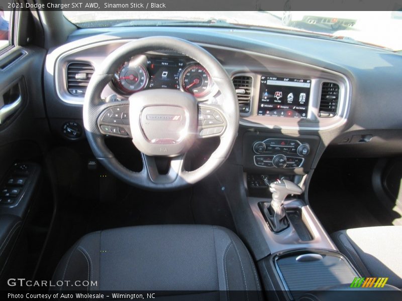 Sinamon Stick / Black 2021 Dodge Charger SXT AWD